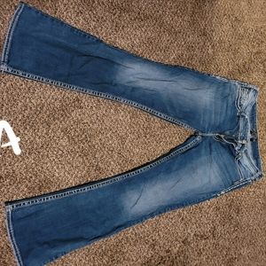 Silver suki jeans 34x34